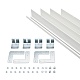 рамка для встраиваемой установки панелей arlight bx6012 white 023533