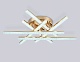 потолочная люстра ambrella light acrylica original fa8899
