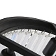 люстра odeon 6 kr0387p-6 black/clear delight collection