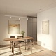 трековый однофазный светильник denkirs simple spot dk8110-wh