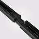 шинопровод накладной skylite hsbl_0002 однофазный 220в-2м, чёрный
