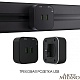 трековая розетка arte milano am-track-sockets 380022ts/usbx2 black