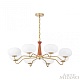 подвесная люстра arte milano napoli 310166/d900/8 bs/wd