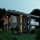 уличный настенный светильник odeon light long 7071/15wl