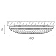 настенно-потолочный светильник lightstar arco iii 225540