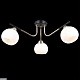 потолочная люстра illumico il0713-3csq-24 bk fgd libra