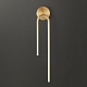 настенный светильник imperiumloft wiki wall brass 227112-23