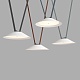 трековый однофазный светильник denkirs belty flow dk5664-wh+bk