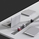 трековый светильник arte milano am-track-sockets 380011tls/lws grey