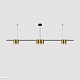 подвесной светильник denkirs orbit dk4063-bk+sg