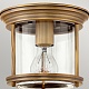 потолочный светильник hinkley hadrian qn-hadrian-mini-f-br-clear