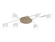 потолочный светильник ambrella light comfort style gx53 fl51755