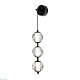 бра delight collection ob2437 pearl black/smoke