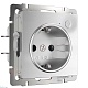 розетка wi-fi  werkel серебряный w1171606 4690389176074
