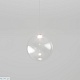 подвесной светильник eurosvet wonder 50231/1 led прозрачный a058636