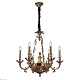 подвесная люстра lucia tucci firenze 1781.6.2 antique gold