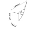 настенный светильник designled gw-9103-3-wh-nw 001561
