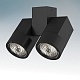 потолочный светильник lightstar illumo x2 nero 051037