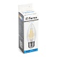 лампа светодиодная feron lb-66 свеча e27 7w 6400k 38272