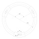 светильник arlight sp-rondo-r600-60w warm3000 034823