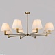 люстра на штанге illumico il0501-8p-79 brass