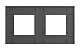 рамка двухместная elbi moda vox 611-051012-226