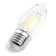 лампа светодиодная feron lb-66 свеча e27 7w 6400k 38272