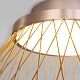 потолочная люстра eurosvet cesta 40019/1 led коричневый a069291