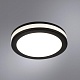 встраиваемый светодиодный светильник arte lamp tabit a8430pl-1bk