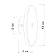 уличный настенный светодиодный светильник arte lamp nimbo a4506al-1wh