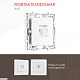 розетка телефонная rj11 arte milano 217.51-1.white