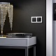 выключатель werkel двухклавишный проходной черный матовый w1122008 4690389156724