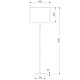 торшер eurosvet notturno 01163/1 латунь a065670