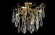 потолочная люстра crystal lux reina pl5 d600 gold pearl