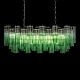подвесная люстра loft it murano 10580/1000r clear green