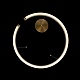 подвесной светодиодный светильник loft it ring 10013l