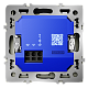 выключатель встраиваемый voltum s70 карточный 16а, (сталь) vls010705