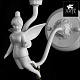 бра arte lamp angelina a5349ap-1wh