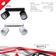 спот reluce 53001-9.5-002il spot light gx53 wt