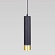 подвесной светильник eurosvet dln107 gu10 черный/золото