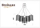 подвесная люстра divinare salice 3133/01 sp-10