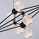 подвесная люстра delight collection elliot diamante md20022005-9b black/chrome
