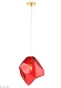 подвесной светильник crystal lux nuestro sp1 gold/red
