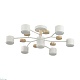 люстра на штанге lumion rondo 8195/7c
