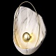 настенный светодиодный светильник loft it clam 10043 white