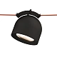 трековый однофазный светильник denkirs belty spot dk5540-bk