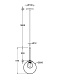 подвесной светильник maytoni basic form mod521pl-01g3