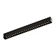 трековый однофазный светильник denkirs simple grill dk8102-bk