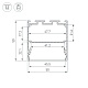 профиль arlight line-m-5050-2500 black 057532