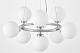 подвесная люстра lumina deco marsiada ldp 6033-9 chr